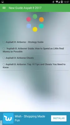 New Guide Aspalt 8 2017 android App screenshot 0